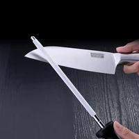 10 inch knife sharpener carbon steel sharpening rod chefs plastic handle kitchen knives sharpening tools kitchen sharpener tool