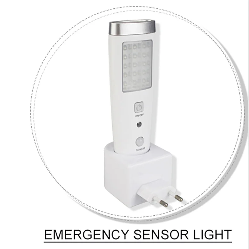 4 In 1 Motion Sensor Wall Night Light Rechargeable Emergency LED Flashlight European Regulations For Home Indoor Outdoor Lights |