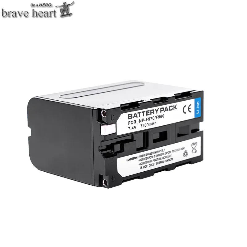4x Камера видеокамера акумуляторная батарея NP F960 F970 F950 F750 f960 для SONY PLM 100 CCD TRV35 MVC FD91