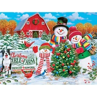 christmas decor diamond painting art snowman happy new year diy paint full drills mosaic jewel cross stitch wall home decor