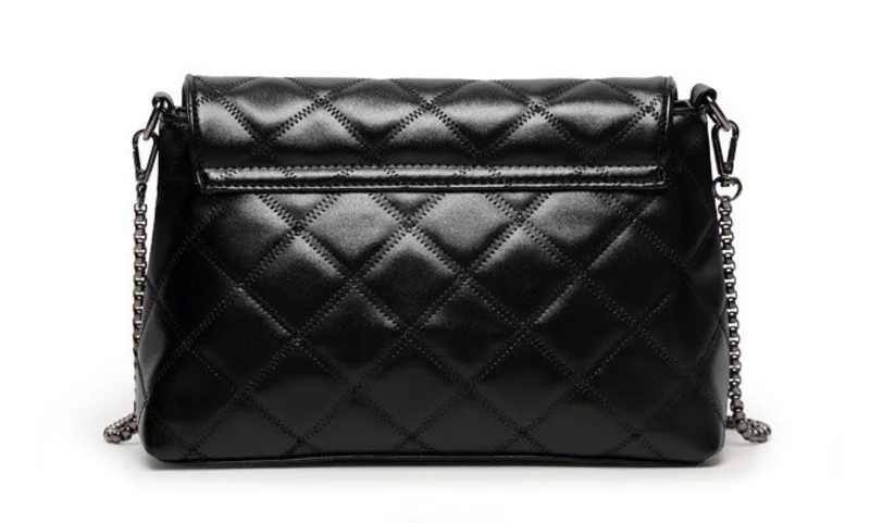 Клетчатые маленькие клатчи с бахромой и вышивкой женская черная сумка через