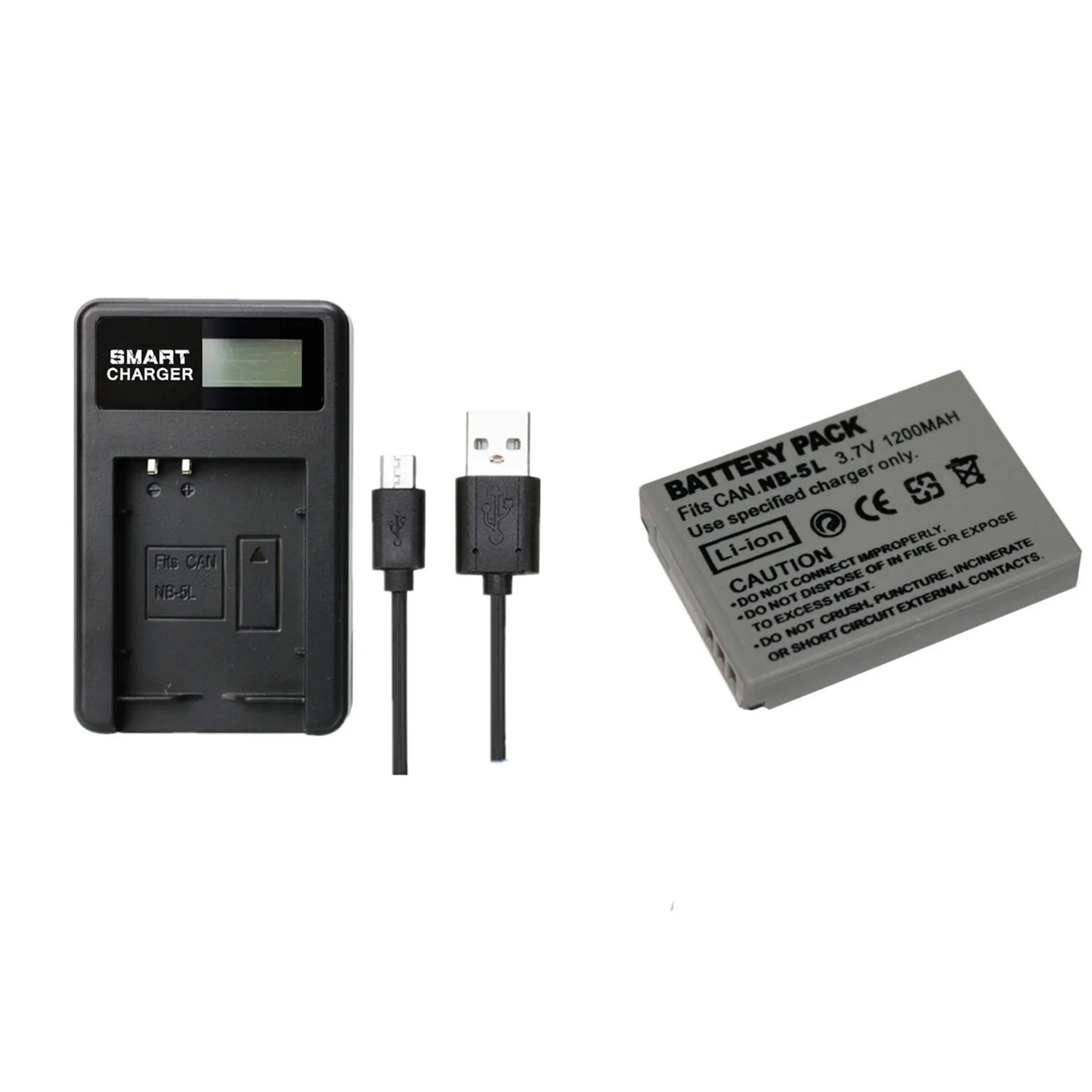 1 шт. 1200 мАч NB-5L NB5L батарея с одним зарядным устройством для Canon PowerShot SX210 SD990 IS SX230 |