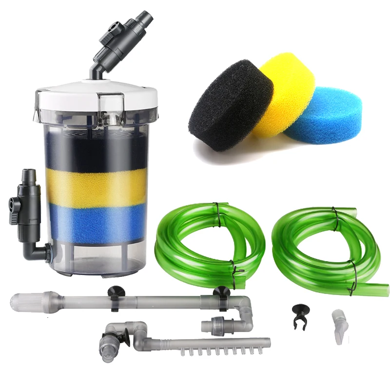 sunsun aquarium filter ultra-quiet external bucket 110V-220V / 6W HW-602 HW-603 HW-602B HW-603B | Дом и сад