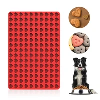 silicone baking dog biscuit mold mini heart shape christmas tree dog food snack mould ice tray chocolate molds drop shipping