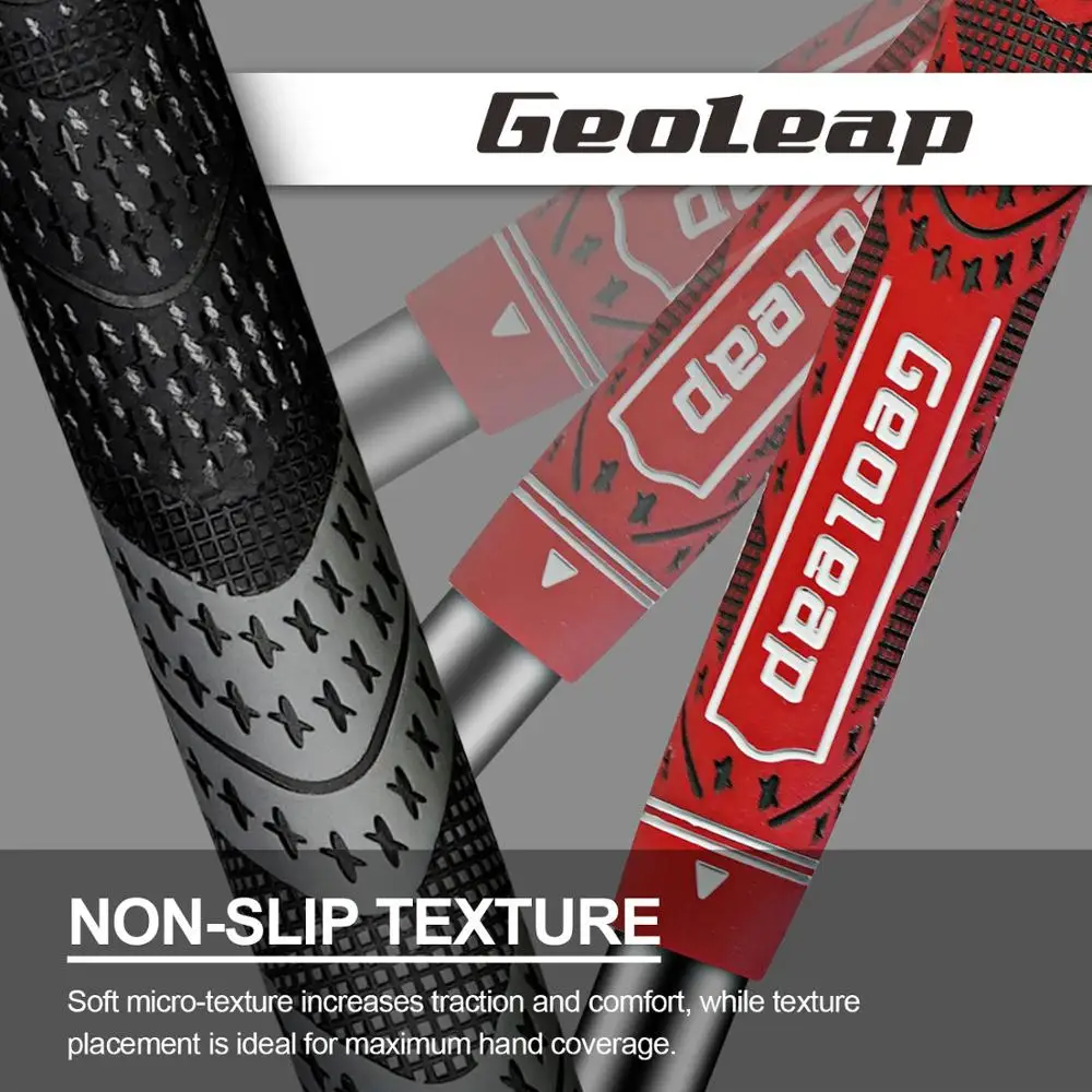 Geoleap ACE-C Грипсы для гольфа 10 шт./лот гибридные гольф-клубов многокомпонентные