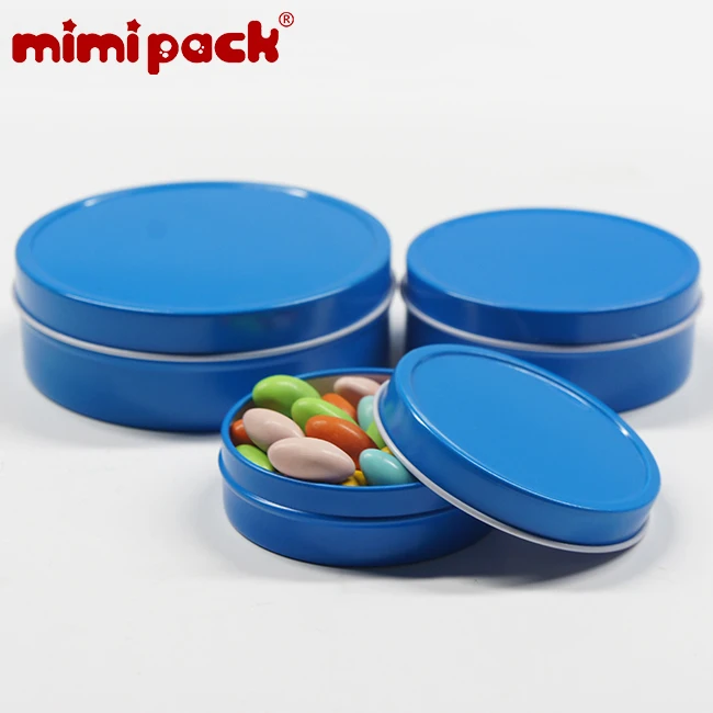Набор из 24 металлических герметичных контейнеров mimipack неглубокие круглые