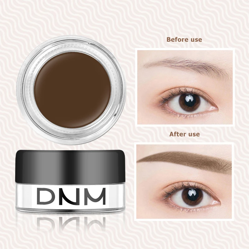 

Waterproof Eyebrow Cream With Brush Professional Eye Brow Enhancer Eyebrow Gel Sweatproof Not Easy To Fade косметика женская