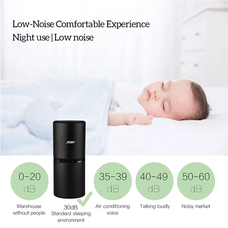 Портативный очиститель воздуха домашний дезодорант ионные очистители генератор