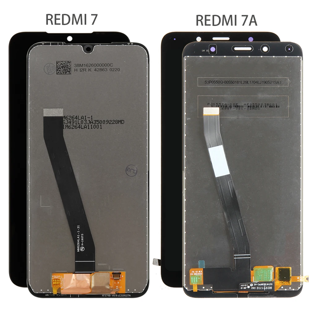 Для Xiaomi Redmi 7A Дисплей Матрица сенсорный для Hongmi экран дигитайзер сборка ЖК