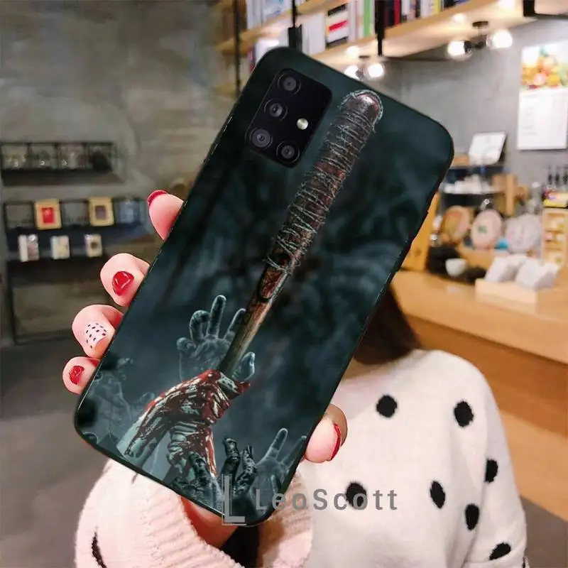 

the walking dead Phone Case For Samsung A40 A31 A50 A51 A71 A20E A20S S8 S9 S10 S20 Plus note 20 ultra