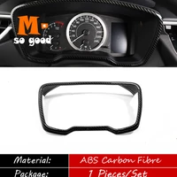 for toyota corolla car dashboard frame decoration stickers panel cover accessories trim abs mattecarbon fibrewood 2019 2020