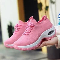 fashion women sneakers walking outdoor sports shoes breathable mesh comfort jogging mesh shoes air cushion lace up ladies ab 61