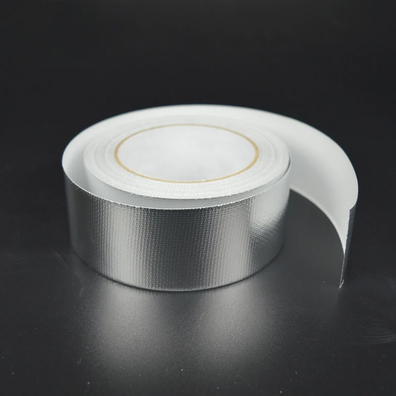 

Многофункциональная лента из алюминиевой фольги, утолщенная Водонепроницаемая теплоизоляционная алюминиевая лента для помещений и улицы ...