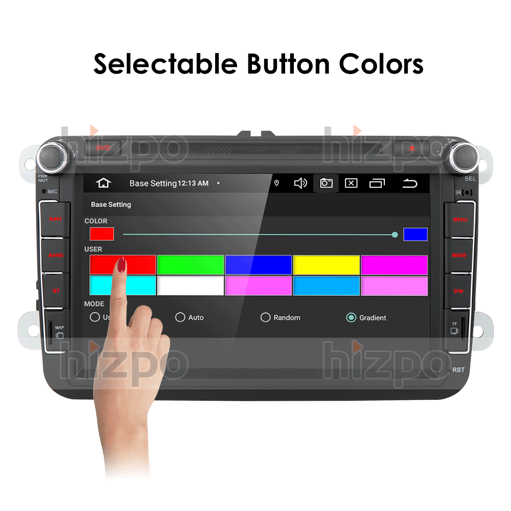 Android10.0 автомобильный мультимедийный плеер 2 Din автомобильный DVD для VW/Volkswagen/Golf/Polo/Tiguan/Passat/b7/b6/SEAT/leon/Skoda/Octavia RadioGPS