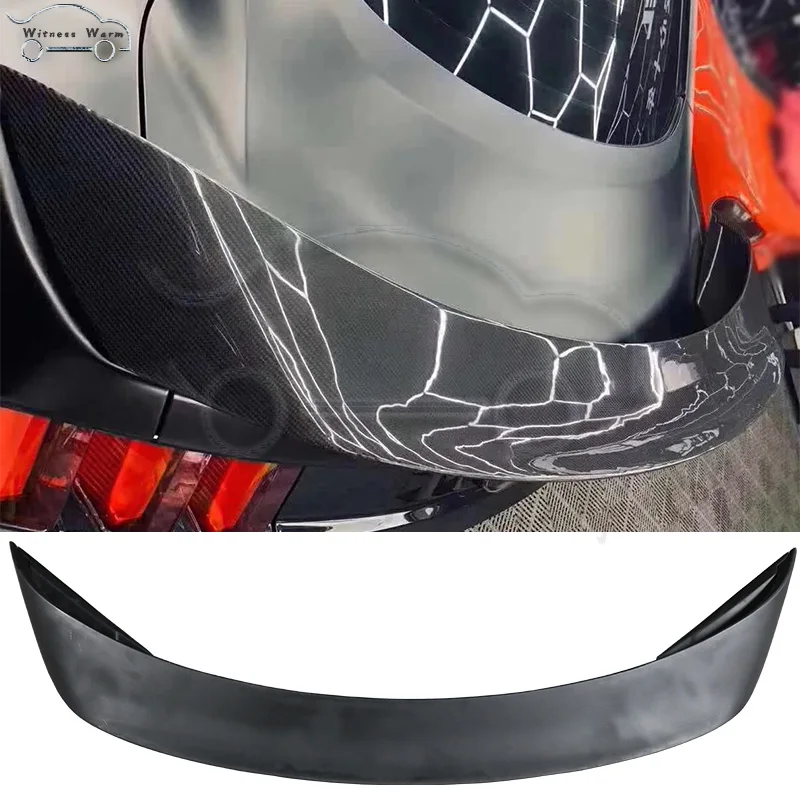 Задний спойлер из углеродного волокна/FRP для Ford Mustang GT350R 2015 2016 2017 комплект кузова