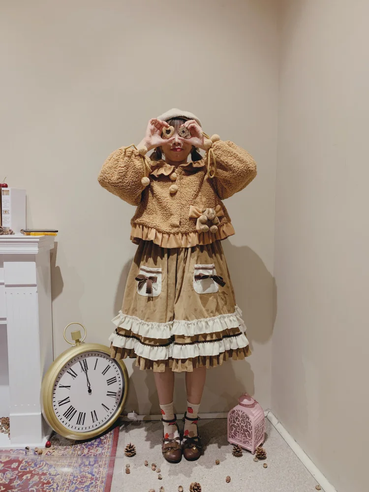 Куртка женская осенне-зимняя теплая в викторианском стиле | Тематическая одежда