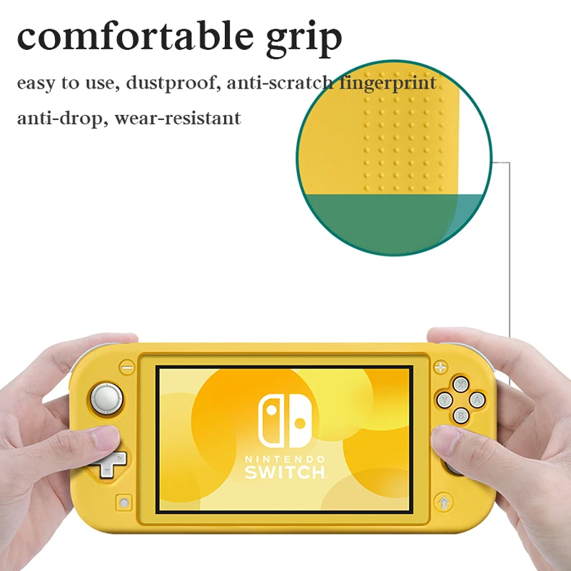 Защитный силиконовый чехол BUBM для игровой мини консоли Switch Lite с защитой от