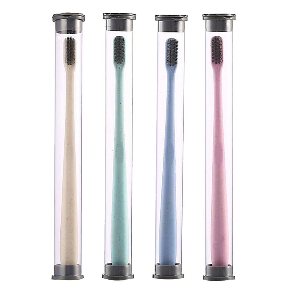 

10x Bamboo Toothbrush Soft Bristles BPA Free with Box for Travel