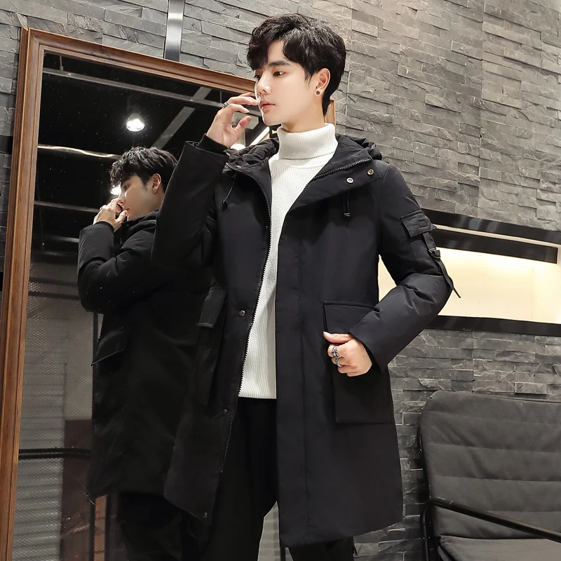 

The 2020 new cotton padded jacket for men's hooded baguette trend is a cool winter work jacket in cotton padded jacket