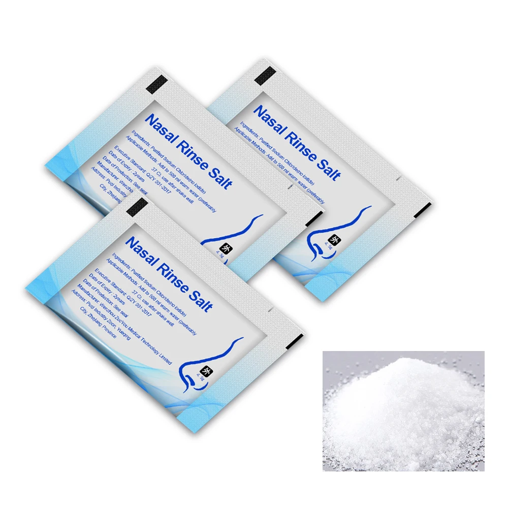 Носовые мыть соль 3/5/30 шт микс аллергический ринит облегчение для носа