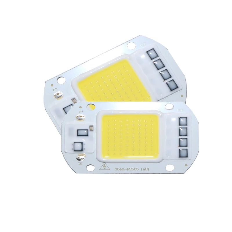 

Smart IC High Power LED Matrix For Projectors 20W 30W 50W 110V 220V DIY Flood Light COB LED Diode Spotlight Outdoor Chip Lamp