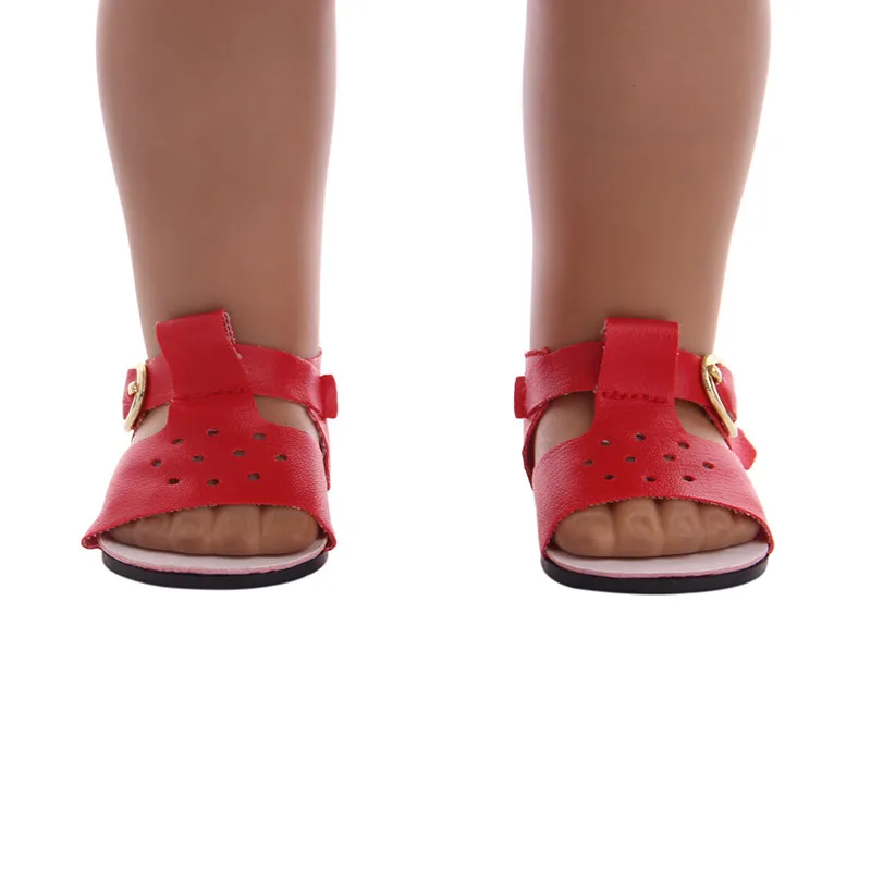 Повседневная модная пляжная обувь из сандалового материала с пряжкой 18 дюймов