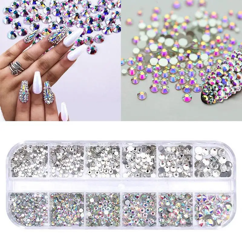 1 шт. украшение для ногтей дрель AB водяная декоративная сделай сам сверкающая