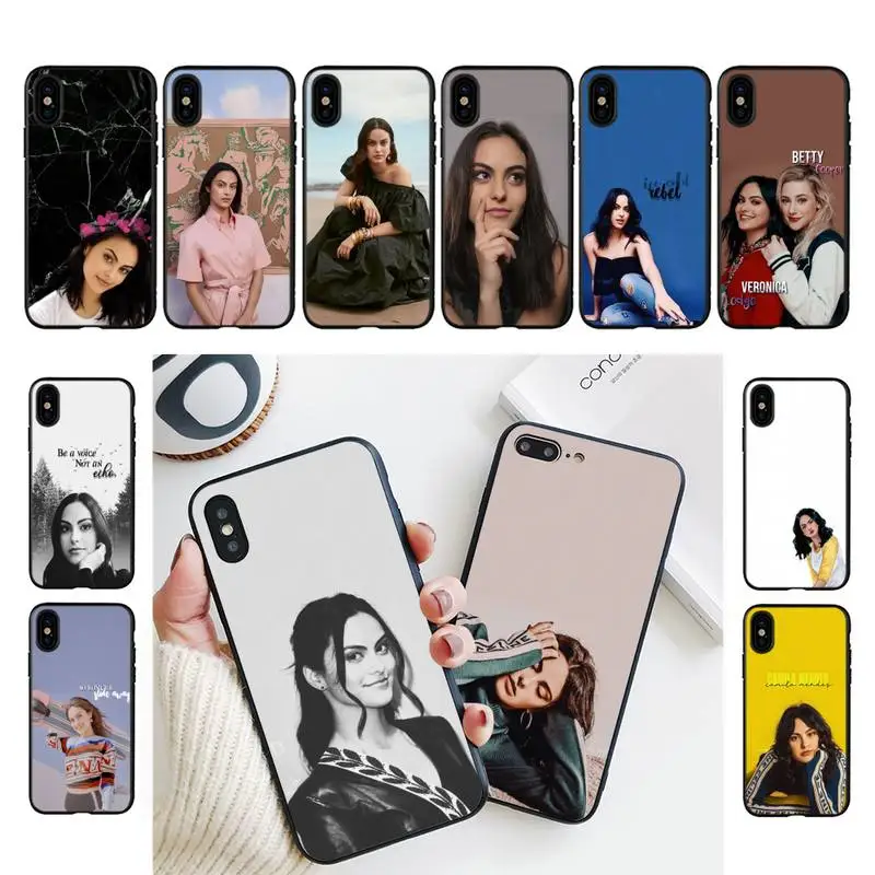 

FHNBLJ Camila Mendes Phone Case For iPhone 11 8 7 6 6S Plus X XS MAX 5 5S se 2020 11 12pro max iphone xr case