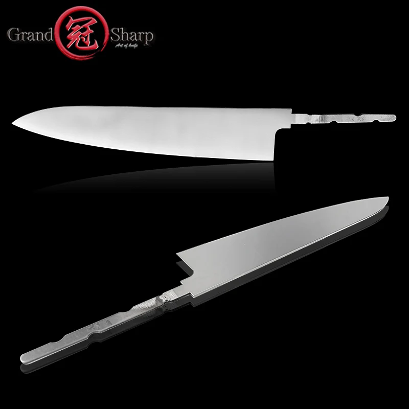 Нож с чистым лезвием сделай сам кухонный нож 440C лезвие из нержавеющей стали