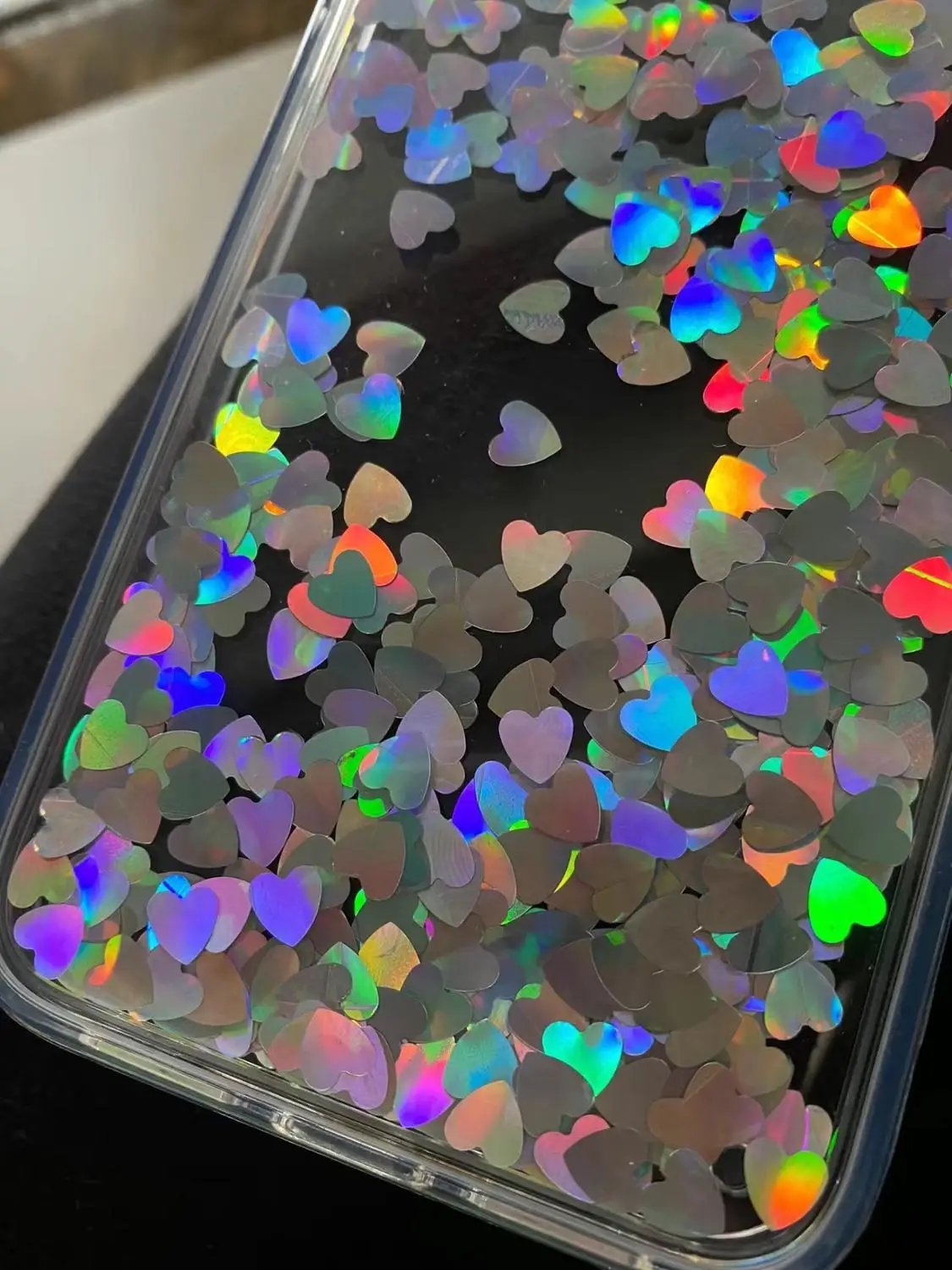 

Shiny Cool Love Phone Liquid Case for 6 7 8 Plus X XR XS SE Max Pro Silica Gel Soft Cover
