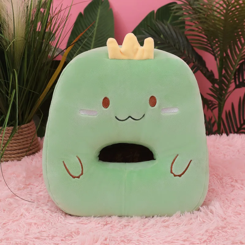 

Free ship 30cm cartoon nap pillow office multifunctional sleeping pillow students lunch break home chair cushion holiday gift