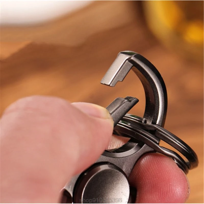 

Fidget Spinner&Ketchain&Bottle Opener EDC For Kids Teens Adults Stress Relief Top Toy Spinning N06 20 Dropshipping