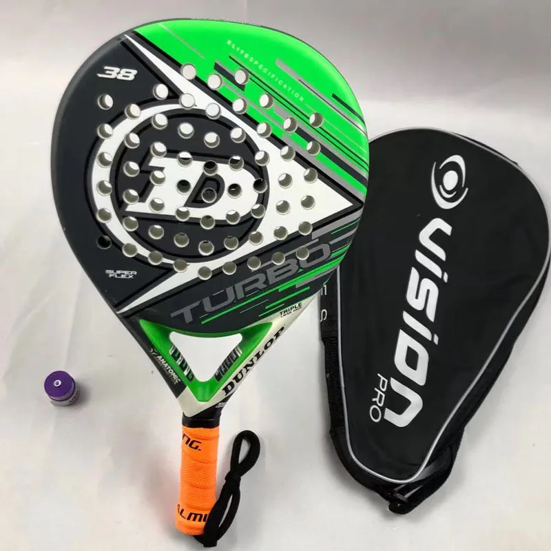 

Новинка Мужская ракетка для тенниса из углеродного волокна EVA Face, Пляжная Теннисная ракетка Dunlop, Пляжная ракетка для тенниса с покрытием-40