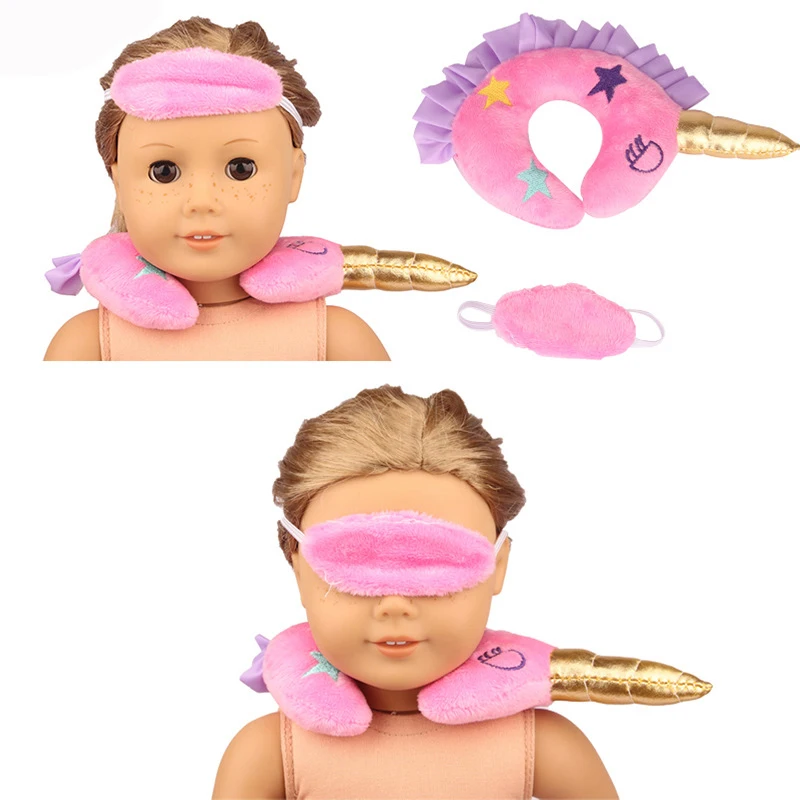 

1 Набор кукольной Симпатичные U формы из пены с эффектом памяти с повязкой на нижнее белье для 18 дюймов американская кукла девочка & новорожд...