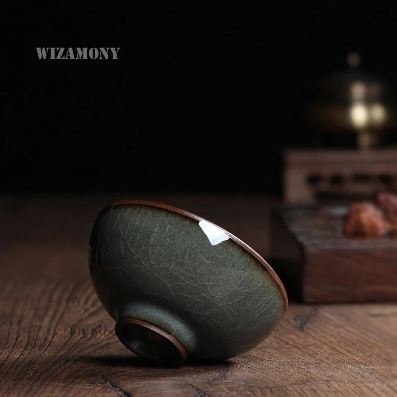 WIZAMONY Подарочная посылка комплект из 3 предметов высший сорт Китайский Longquan Celadon