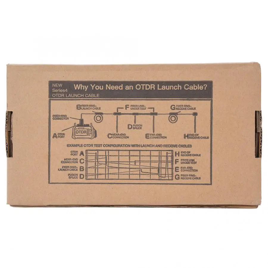 Оптоволоконный OTDR кабельный ящик SC/UPC-/UPC мертвой зоны одиночный режим 500 м