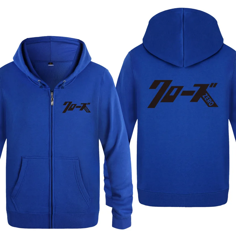 

Zipper Hoodies Men Crows Zero Printed Anime Cartoon Mens Hoodie Fleece Long Sleeve Man's Jacket Sweatshirt Skate Oversized Coat