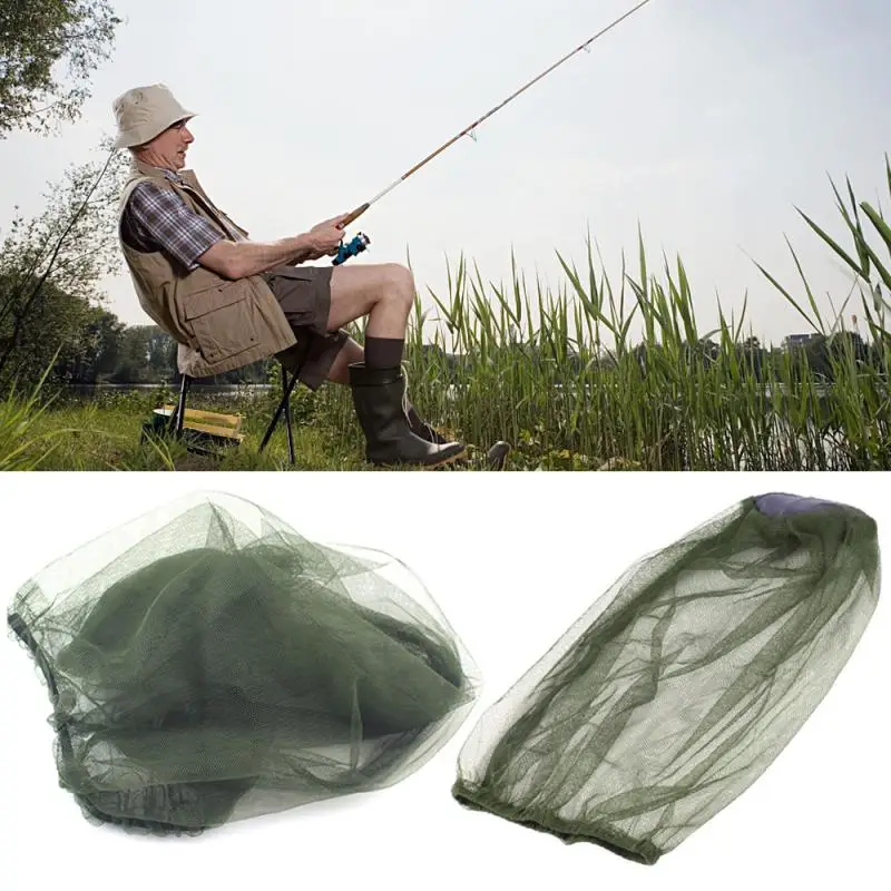 

Outdoor Fishing Cap Midge Mosquito Insect Hat Fishing Hat Bug Mesh Head Net Face Protector Camping Hunting Fishing Apparel