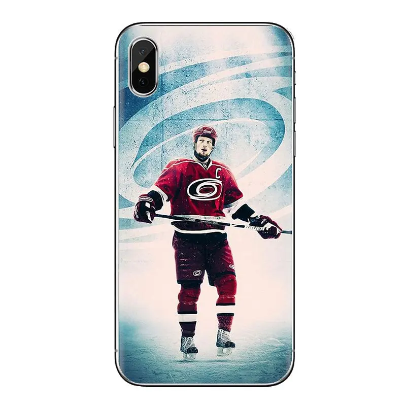 Carolina Hurricanes логотип США спортивный силиконовый чехол для samsung Galaxy S3 S4 S5 Mini S6 S7 Edge S8 S9