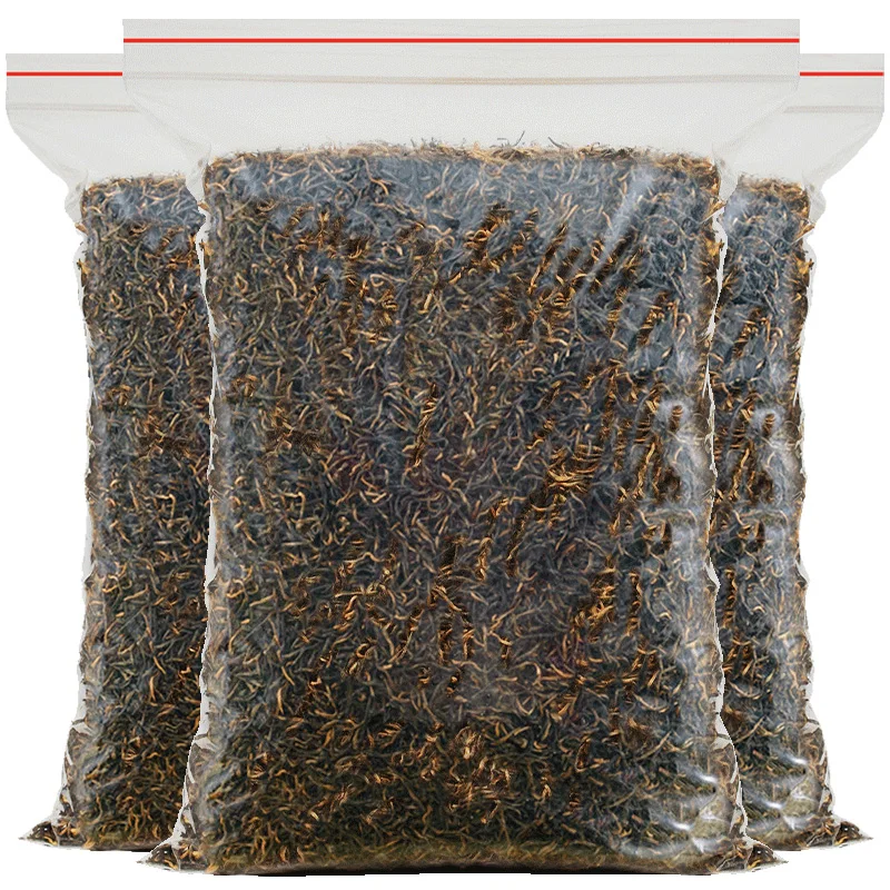 

Buy 500g get 250g free Jin-Junmei Black-Tea Luzhou-flavored Black-Tea 2021 New -Tea Wuyi Authentic-Tea