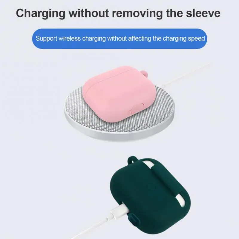 Силиконовый чехол для Apple Airpods 3 защитный наушников противоударный Airpods3 |