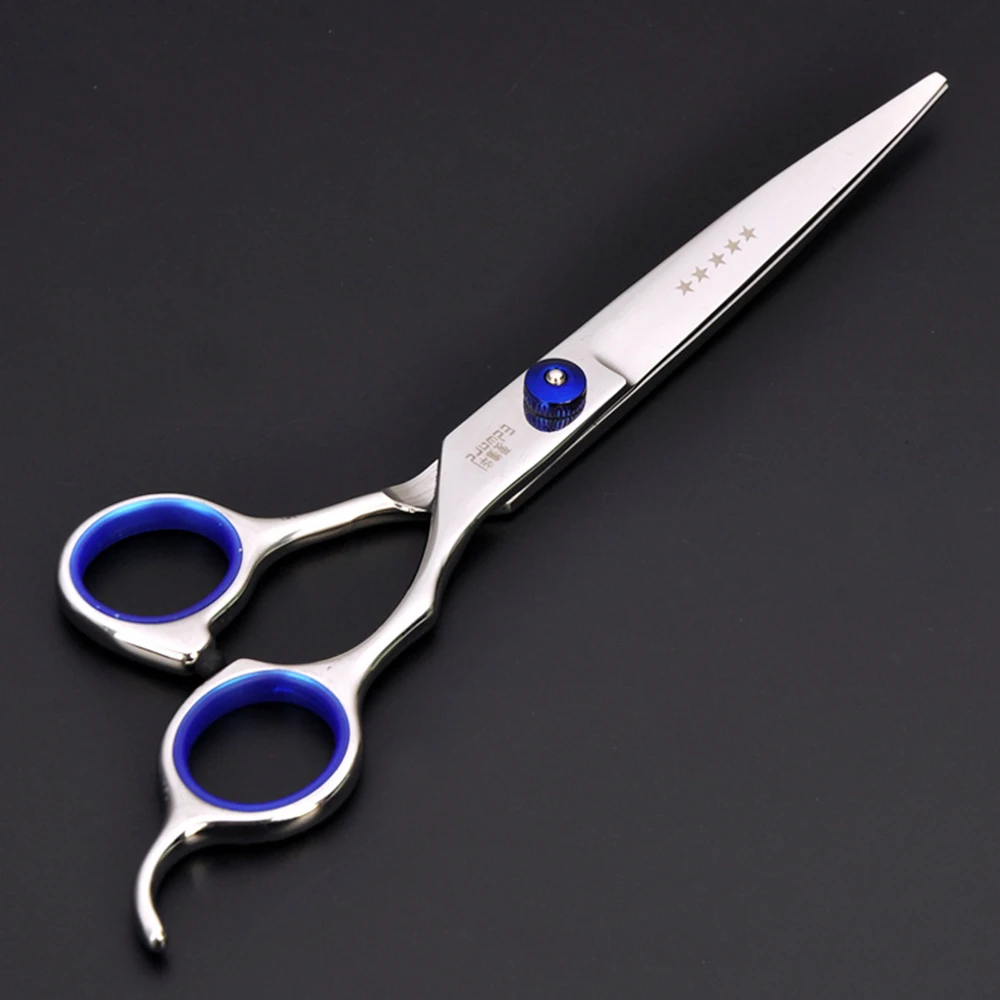 6 inch Cutting Thinning Styling Tool Hair Scissors Stainless Steel Salon Hairdressing Shears Regular Flat Teeth Blades 1/5pcs | Красота и
