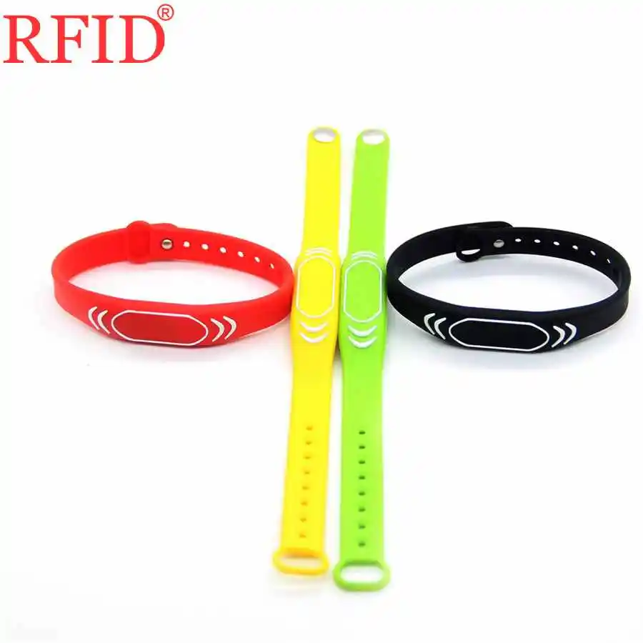 S50 IC 13 56 МГц RFID Регулируемый только для считывания браслет брелоки метки контроль