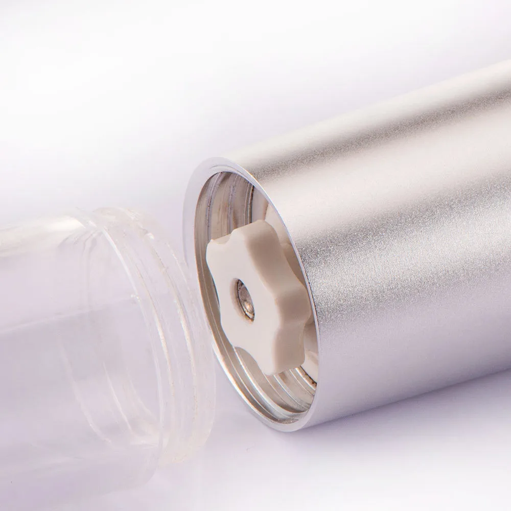 Кофемолка алюминиевая портативная кофемолка Профессиональная ручная для