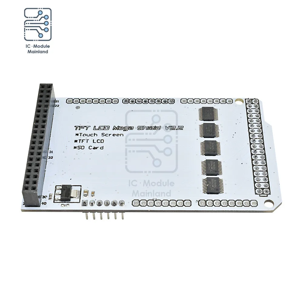 TFT LCD MEGA Shield V2.2 сенсорный экран ЖК-дисплей Плата расширения панель совместимая с