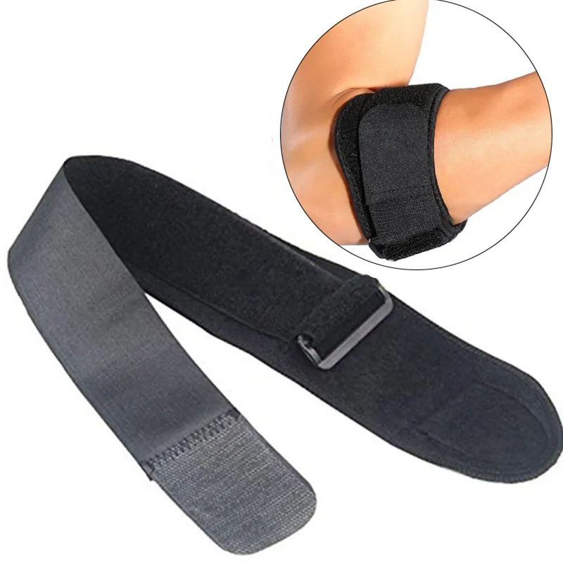 Спортивный фитнес черный Регулируемый теннисный спорт и Коврик для боли