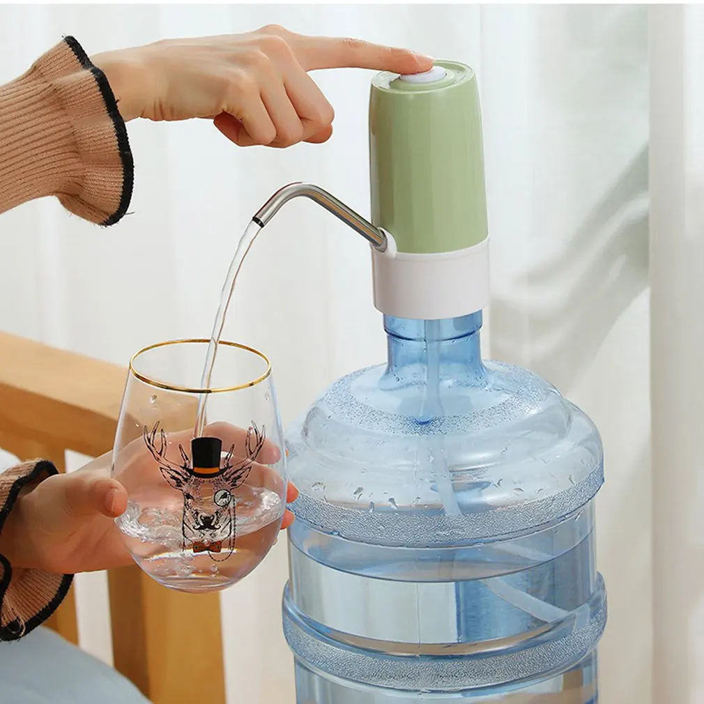 Samrt насос для бутылки воды беспроводной автоматический питьевой портативный
