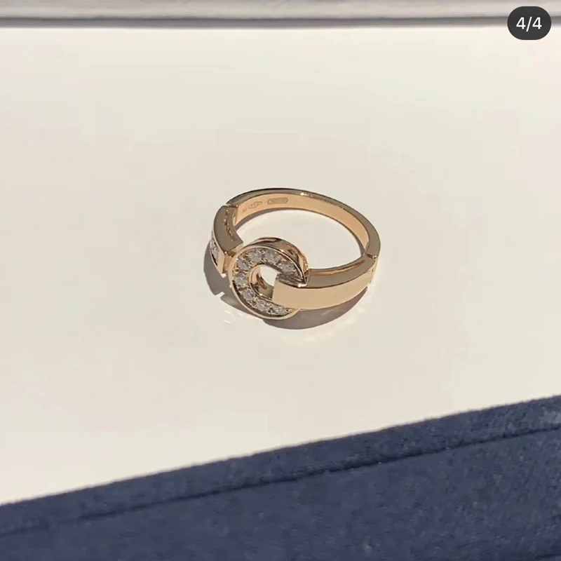 

BV Classic bv original miniature ring label spring ring and fashion enamel, matching proposal ring for men and women