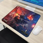 Игровой коврик для мыши World of танки, компьютерный Настольный коврик, аксессуары для ПК, коврик для мыши, игровой коврик, клавиатура, маленький ноутбук с аниме