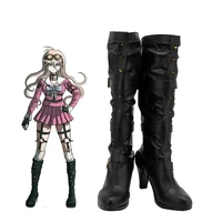 new danganronpa v3 killing harmony iruma miu rabbit cosplay high quality rivet boots shoes cosplay high heels shoes boots